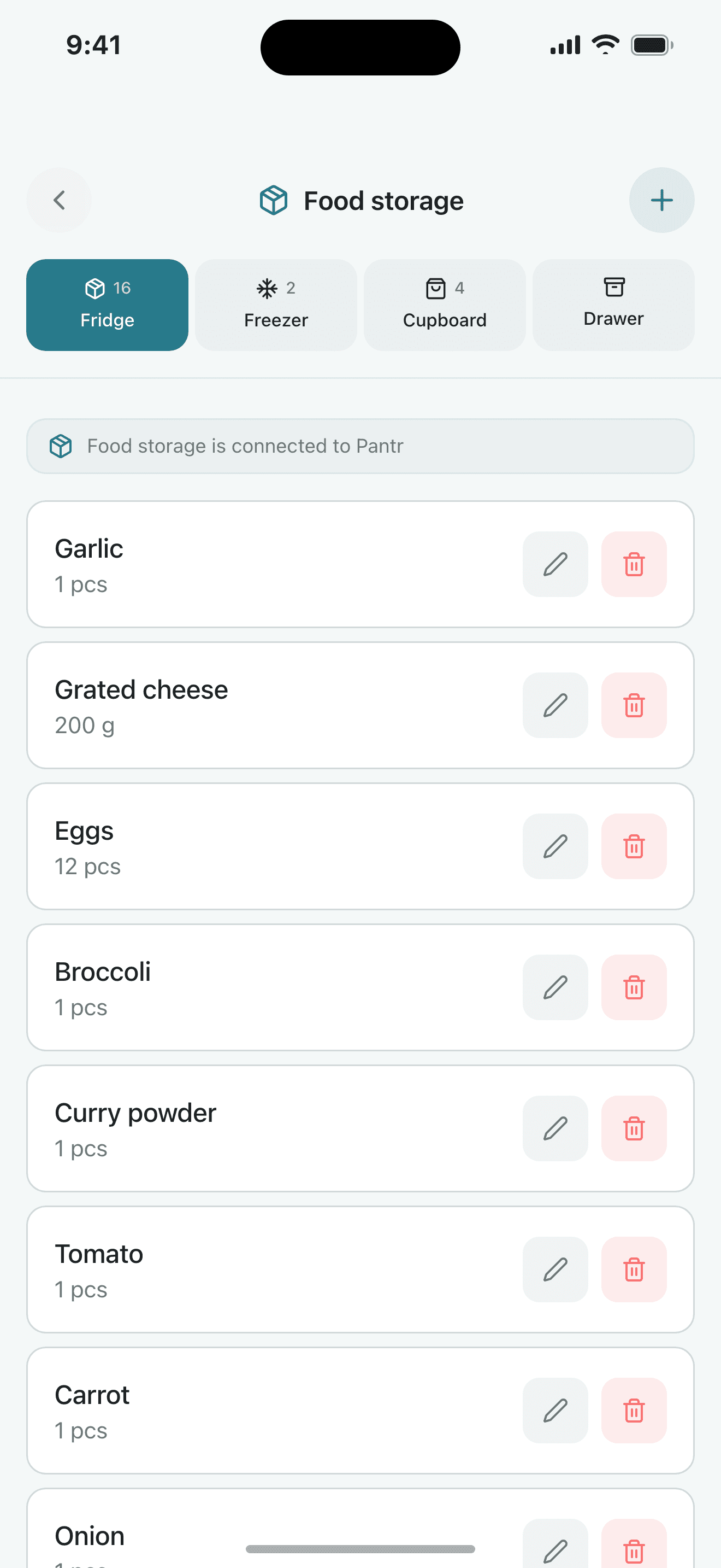 Fridgr – Dinner ideas from what you have