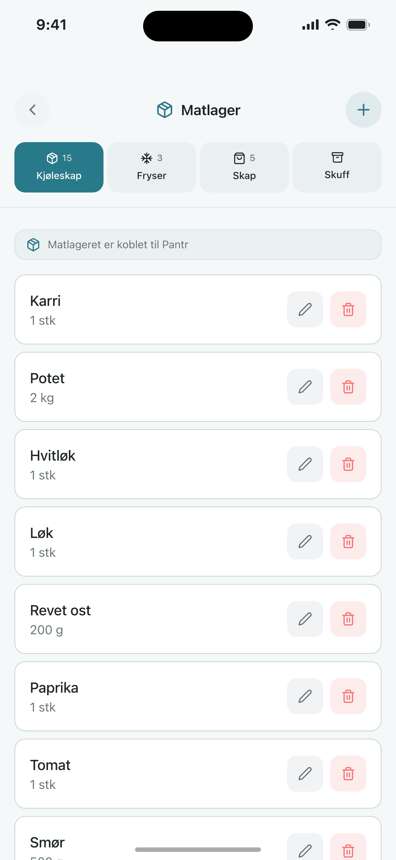 Fridgr – Aftensmadsforslag ud fra det, I har